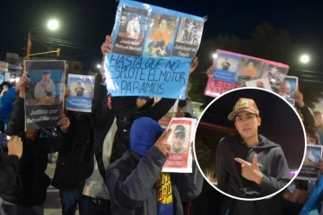 Vecinos se manifestaron para exigir justicia por Nahuel Marcial, el joven baleado en Caleta Olivia 