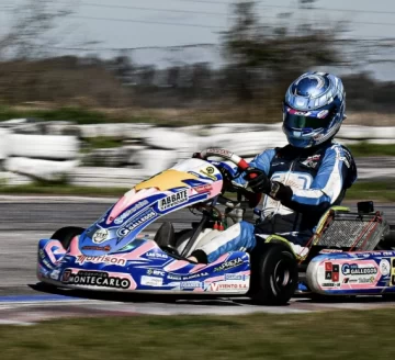 Thiago Díaz se prepara para la Fecha 7 de IAME Series en Buenos Aires Thiago Díaz se prepara para la Fecha 7 de IAME Series en Buenos Aires