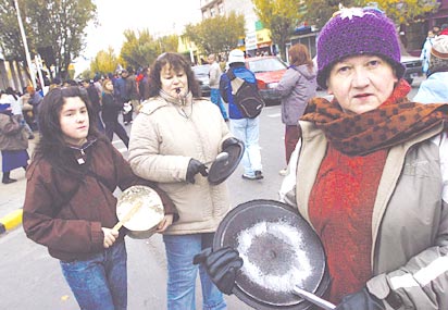  Carmen Álvarez en pleno conflicto docente de 2007.