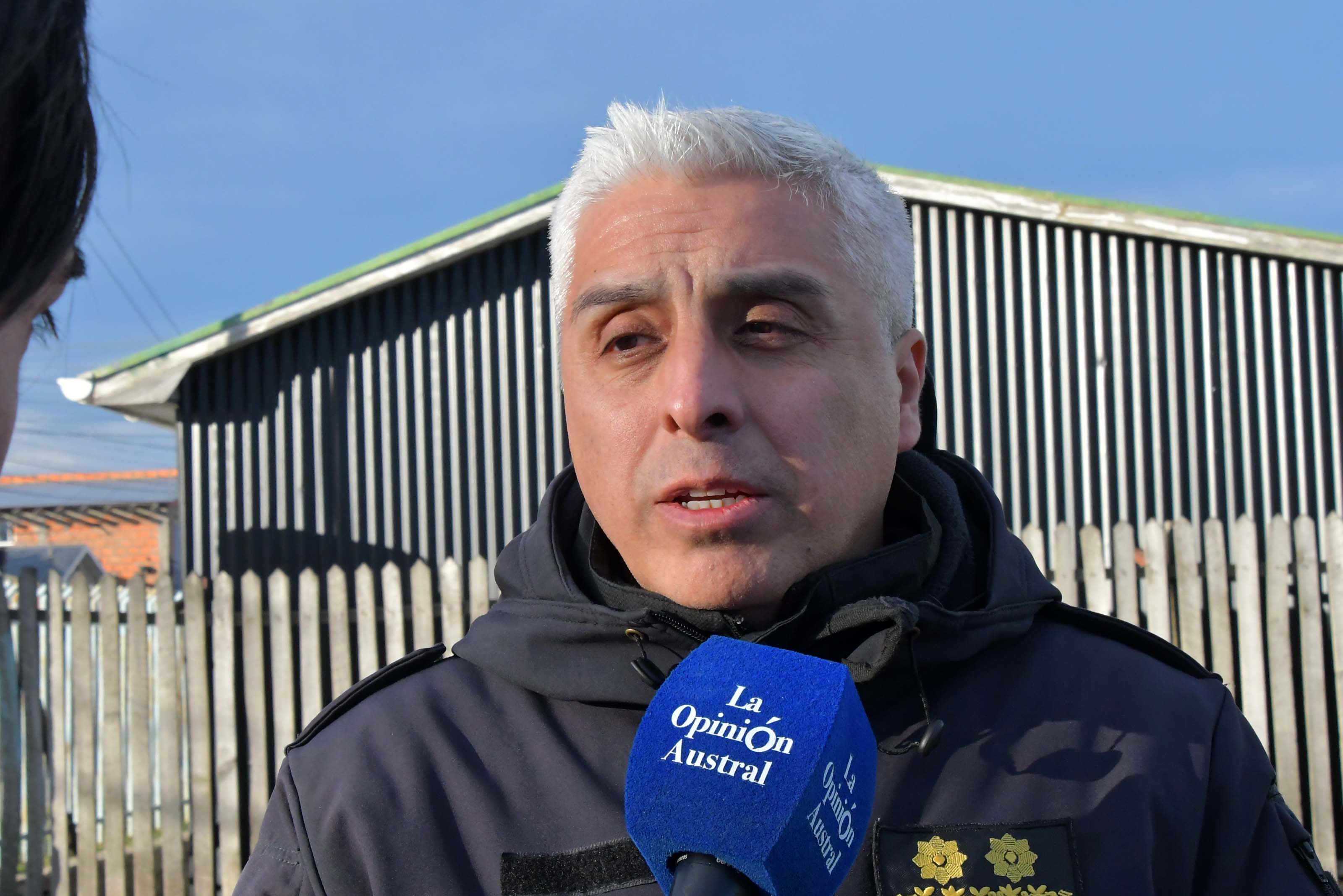  Comisario mayor Luis Poblete, director de Zona Sur de Investigaciones. FOTO: JOSÉ SILVA/LOA