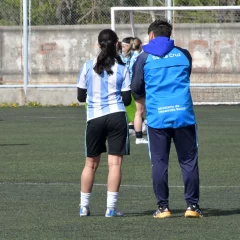 Fútbol femenino de Santa Cruz: cuarta práctica en Hispano rumbo a los Binacionales de la Araucanía