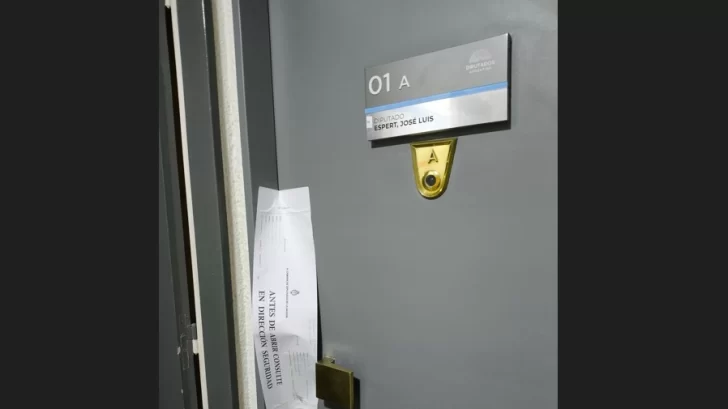 Clausuraron las oficinas de José Luis Espert en el Congreso por orden judicial en el marco del narcoescándalo