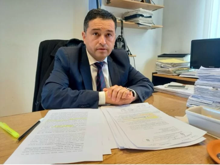  Gabriel Contreras, vocal del Tribunal Superior de Justicia de Santa Cruz. FOTO: TAMARA MORENO / LA OPINIÓN AUSTRAL.