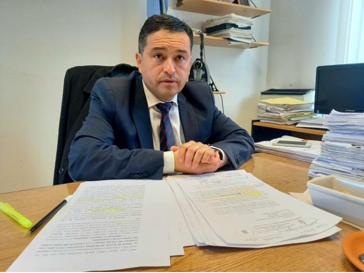  Gabriel Contreras, vocal del Tribunal Superior de Justicia de Santa Cruz. FOTO: TAMARA MORENO / LA OPINIÓN AUSTRAL.