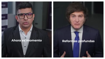 Jairo Guzmán en la recta final de la campaña: presentó nuevo spot junto a Javier Milei Jairo Guzmán en la recta final de la campaña: presentó nuevo spot junto a Javier Milei