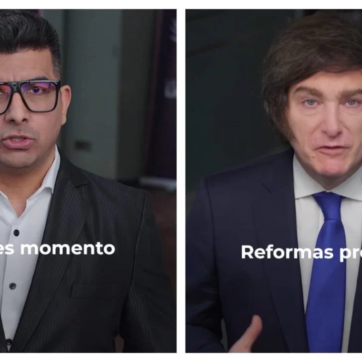 Jairo Guzmán en la recta final de la campaña: presentó nuevo spot junto a Javier Milei Jairo Guzmán en la recta final de la campaña: presentó nuevo spot junto a Javier Milei