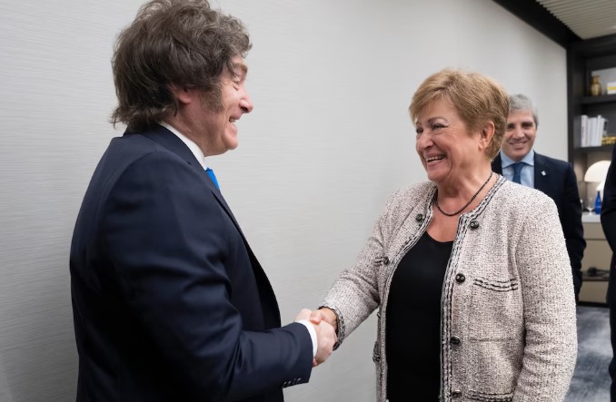 Georgieva destacó al Tesoro de EE.UU. como principal socio financiero de Argentina