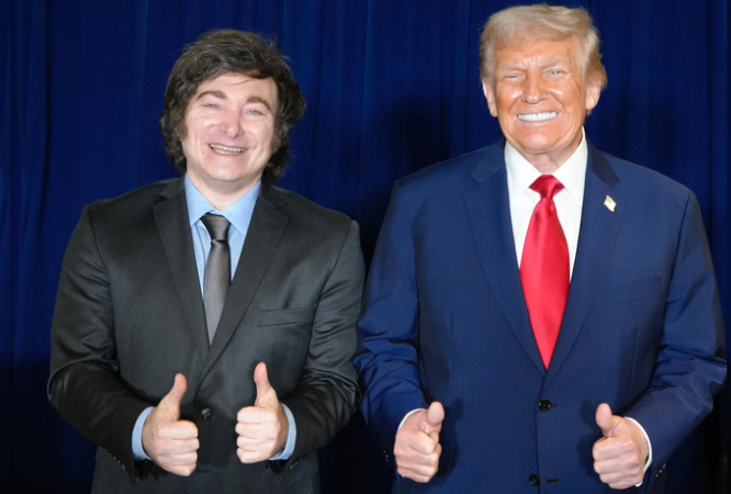 Trump afirmó que “si Milei no gana las elecciones, no seremos generosos con la Argentina”