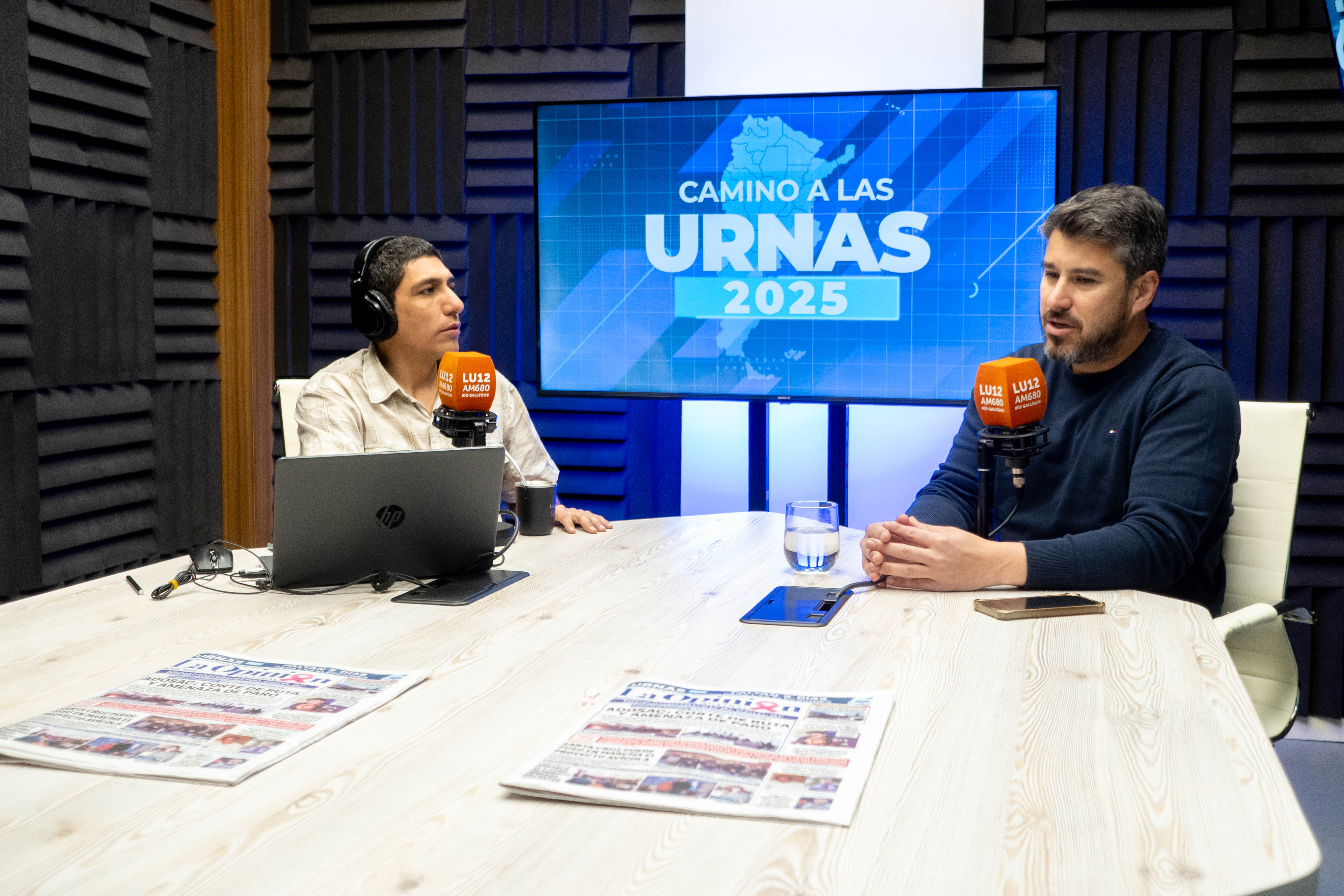  El dirigente radical y candidato a diputado nacional por el PRO Santa Cruz destacó que “la gente vota personas, no sellos partidarios”. FOTO: LEANDRO FRANCO/ LA OPINIÓN AUSTRAL