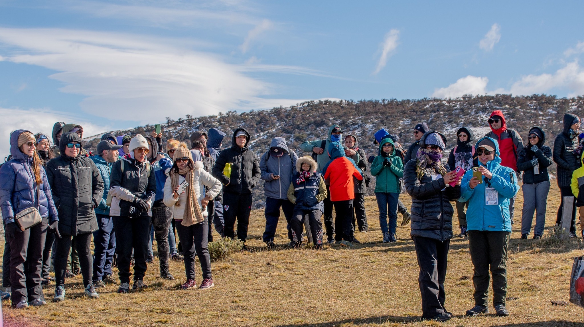  Más de un centenar de personas participaron de la liberación del cóndor andino.
