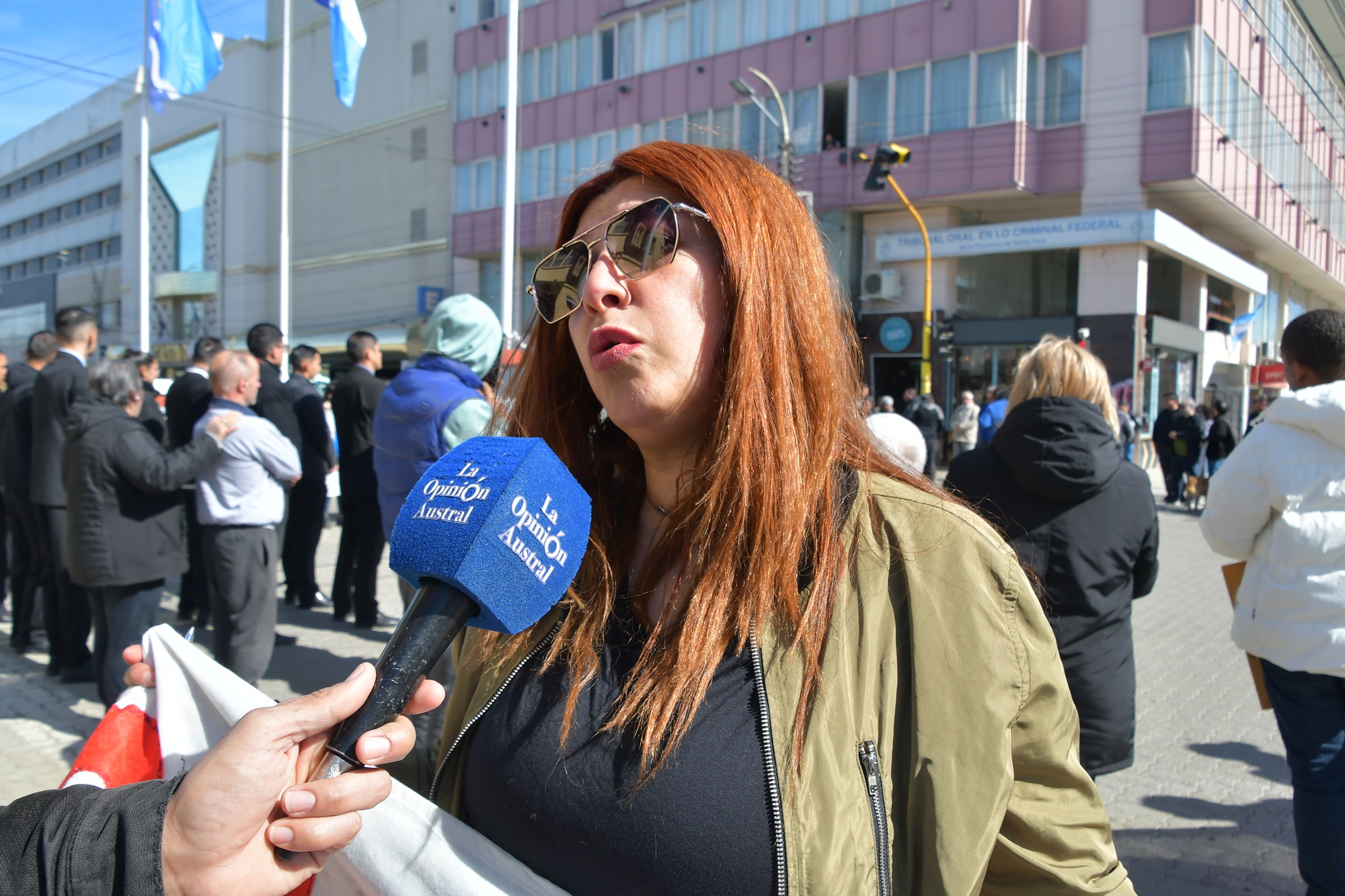  La licenciada Vera adelantó a La Opinión Austral que este miércoles habrá un bocinazo. Foto: Juan Palacios/La Opinión Austral