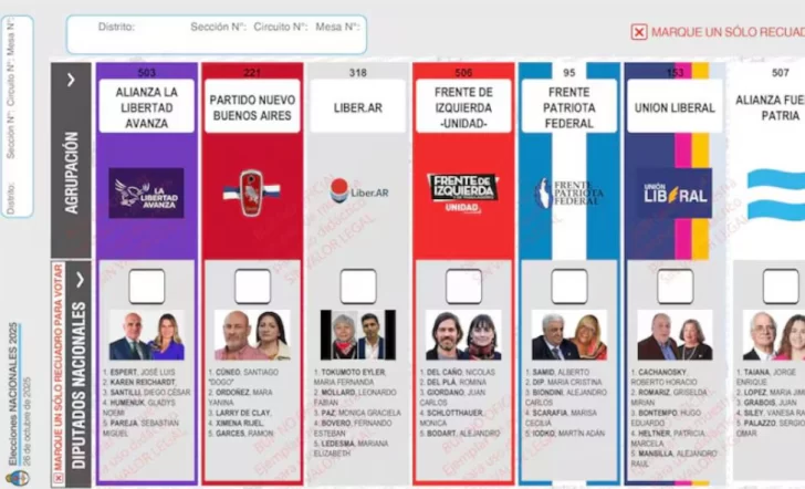 La Justicia rechazó reimprimir boletas de La Libertad Avanza y se mantendrá la imagen de Espert