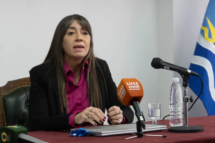  Romina Saúl, defensora general. FOTO: LEANDRO FRANCO/ LA OPINIÓN AUSTRAL