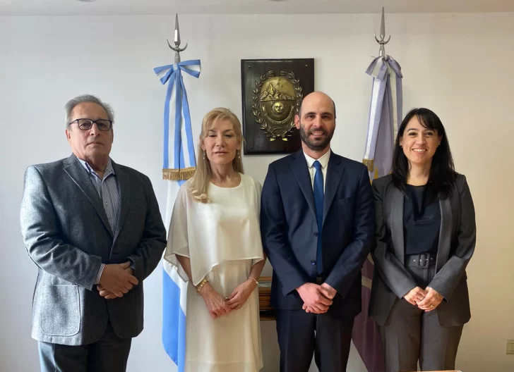  Daniel Mariani, Reneé Fernández, Fernando Basanta y Paula Ludueña.