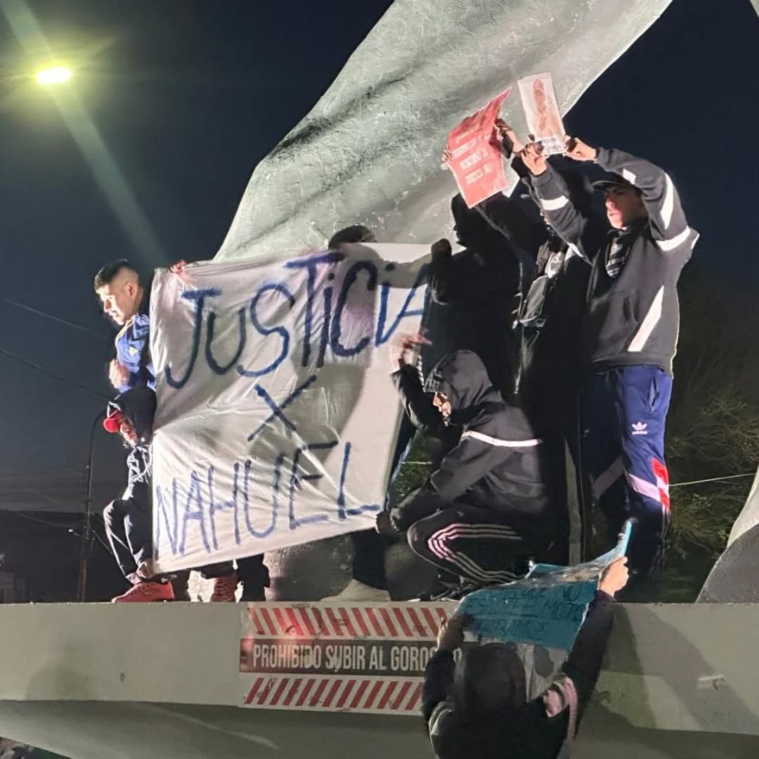  La manifestación de los amigos en El Gorosito.