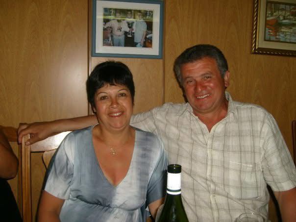  Pablo Roberto Gojan junto a su actual mujer Marina.