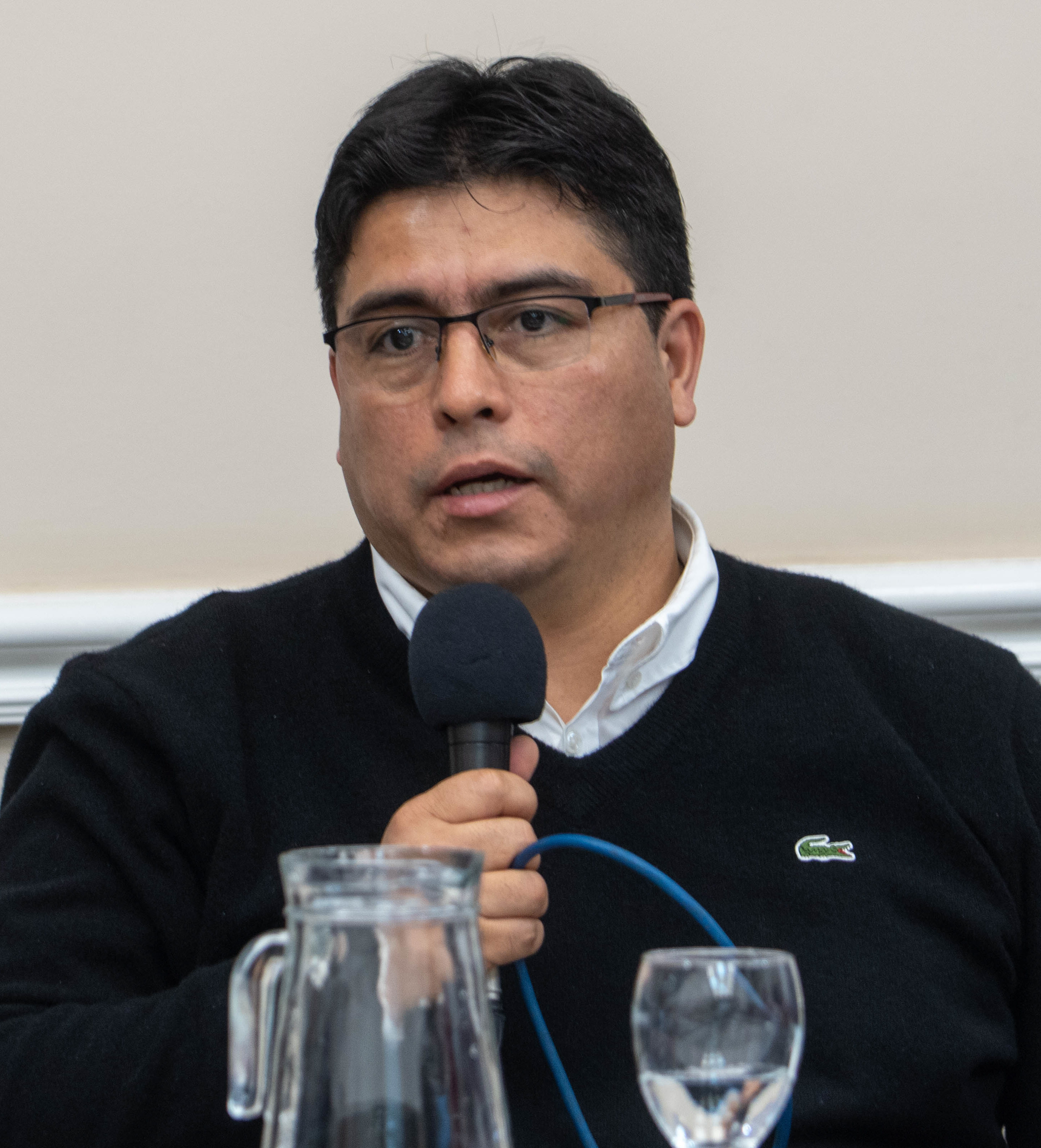  El gobernador de Santa Cruz, Claudio Vidal.