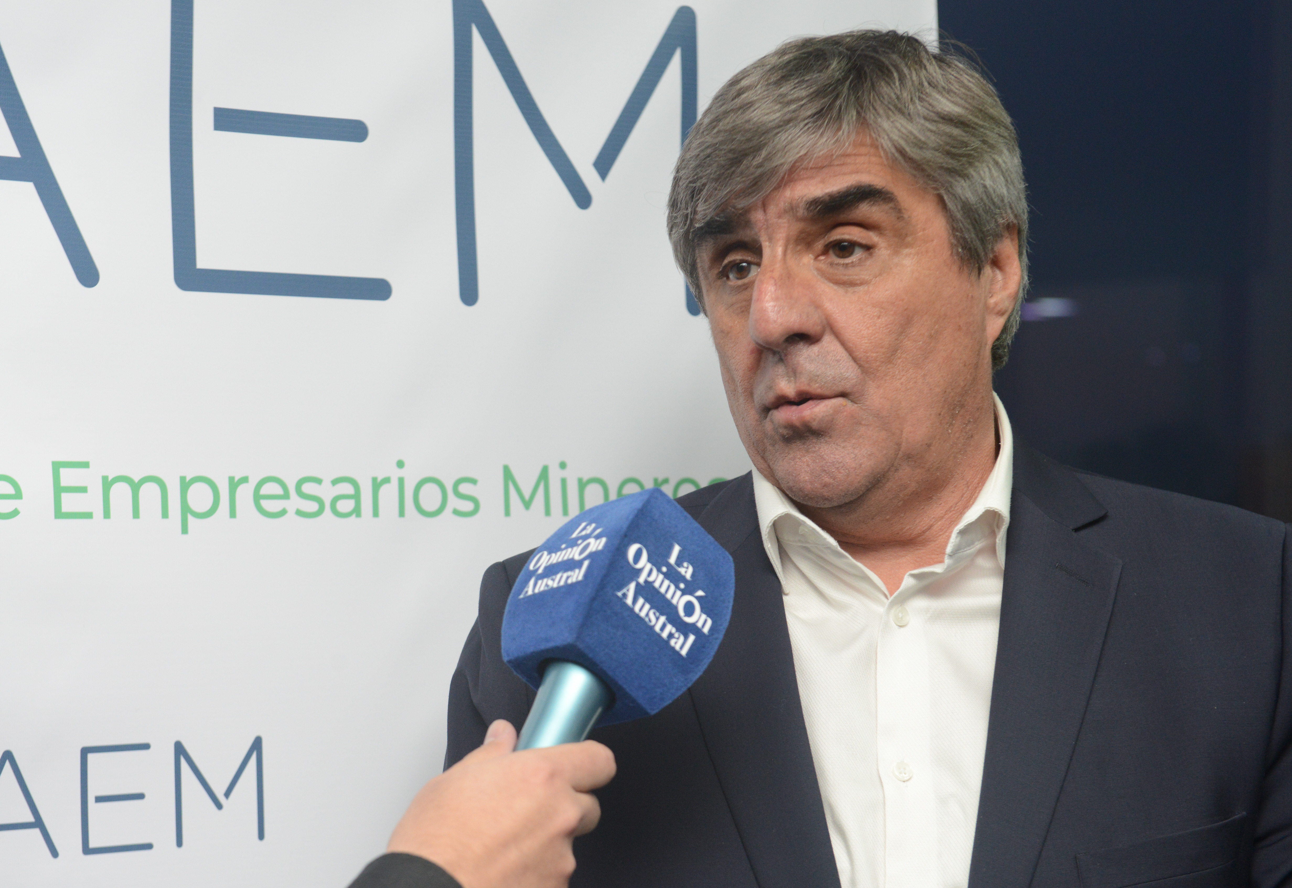  Roberto Cacciola, presidente de la Cámara Argentina de Empresarios Mineros.