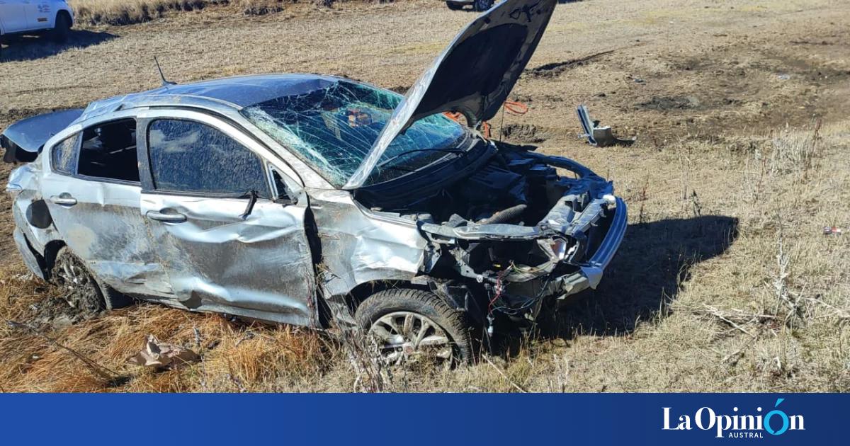 Una familia de Río Gallegos volcó en Ruta 3 dejando como saldo una ...