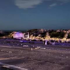 Tristeza por la muerte de Ilda Graciela Vega, la mujer de Caleta Olivia que chocó con un camión