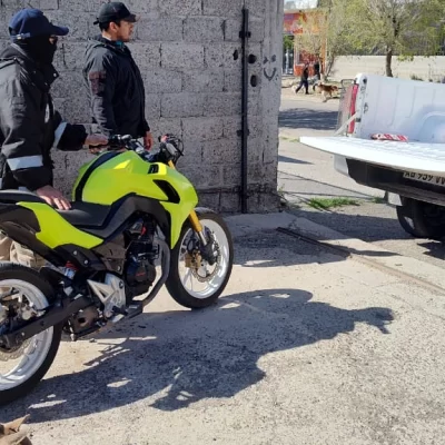 Robaron una moto en Las Heras y la recuperaron en Pico Truncado Robaron una moto en Las Heras y la recuperaron en Pico Truncado