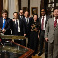 Milei se reunió con ejecutivos de la empresa que creó ChatGPT: inversión billonaria de Inteligencia Artificial en la Patagonia