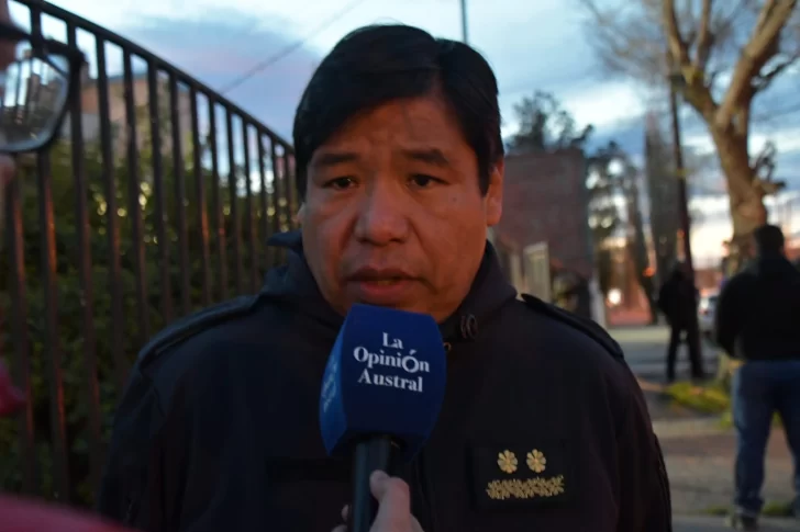  Comisario Mayor Tolada. Foto José Silva/La Opinión Austral.