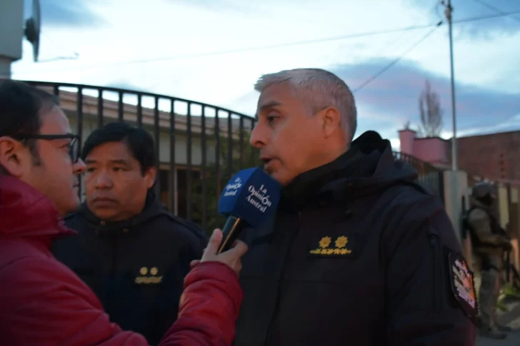  Comisario Mayor Luis Poblete. Foto José Silva/La Opinión Austral.