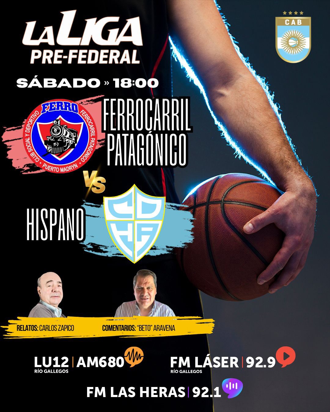 Torneo Pre Federal: este fin de semana Hispano Americano de Río Gallegos juega en Trelew