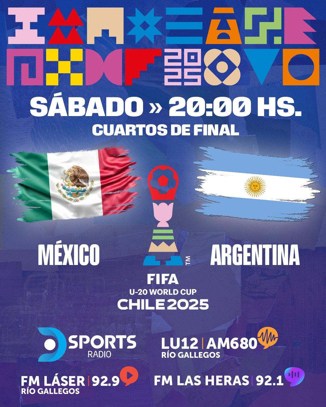Pelota Libre o Fútbol Libre: cómo ver en vivo Argentina vs. México, por el Mundial Sub 20
