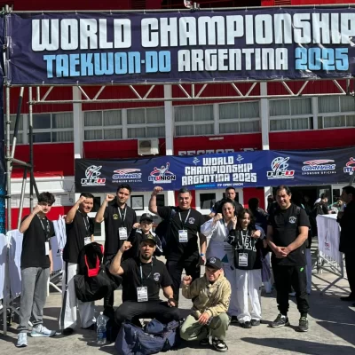 Bronce mundial para Noa Gauto con seis meses de taekwondo: Hwa Rang suma podios en Buenos Aires