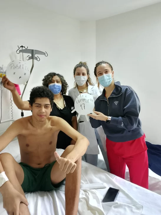 Pablo Bonina volvió a casa tras más de un mes internado: ahora se prepara para el trasplante en Buenos Aires