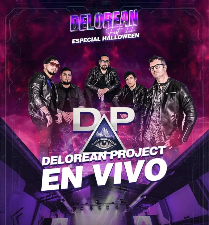 DeLorean Project, la banda patagónica convocada a Lollapalooza, prepara un festival de Halloween de primer nivel este 7 de noviembre