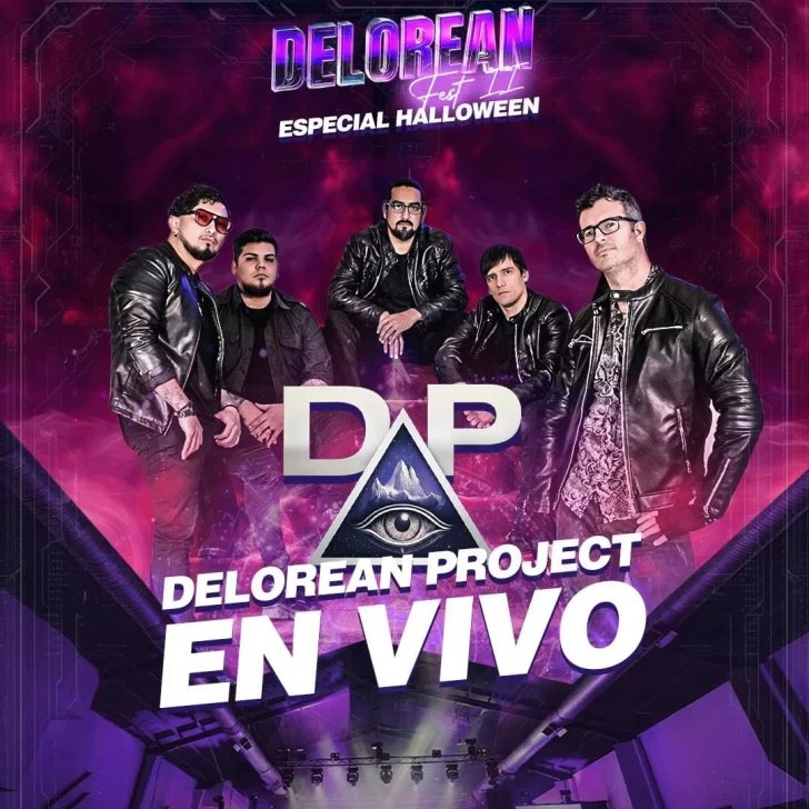 DeLorean Project, la banda patagónica convocada a Lollapalooza, prepara un festival de Halloween de primer nivel este 7 de noviembre DeLorean Project, la banda patagónica convocada a Lollapalooza, prepara un festival de Halloween de primer nivel este 7 de noviembre