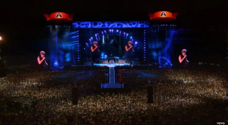  AC/DC en el estadio Monumental de River Plate.