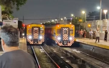 Fuerte choque de trenes en el partido de San Miguel: hay al menos 12 heridos