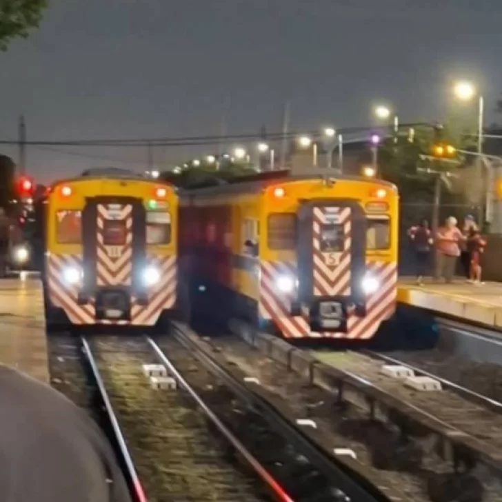 Fuerte choque de trenes en el partido de San Miguel: hay al menos 12 heridos