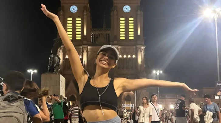 El emotivo ruego de Daniela Celis por la salud de Thiago Medina en su peregrinación a Luján