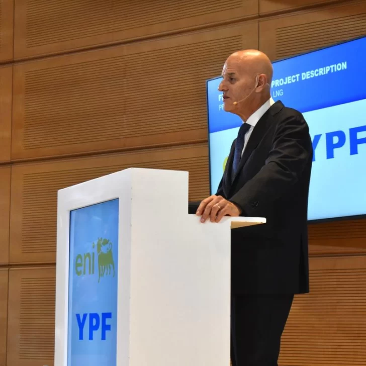 Claudio Descalzi, CEO de ENI: “Argentina puede ser un actor clave en el mercado mundial de gas”