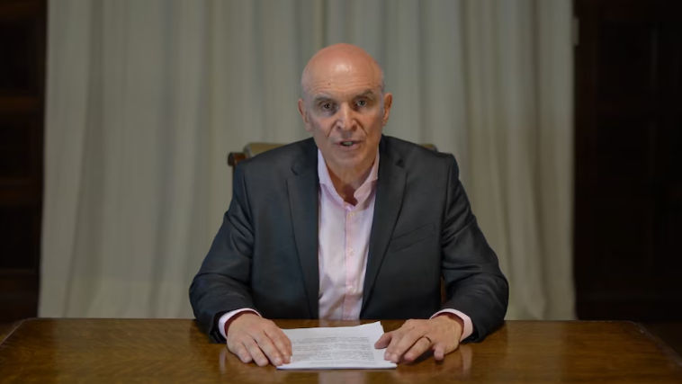  José Luis Espert debió renunciar a su candidatura a diputado por la provincia de Buenos Aires a raíz de sus vínculos con Machado.