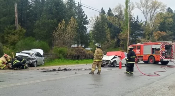 Tragedia cerca de Lago Puelo: mujer murió en un choque mientras viajaba con su hija
