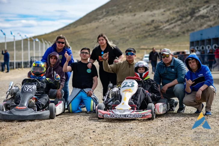 Los campeonatos de karting de Piedra Buena cuando faltan dos fechas