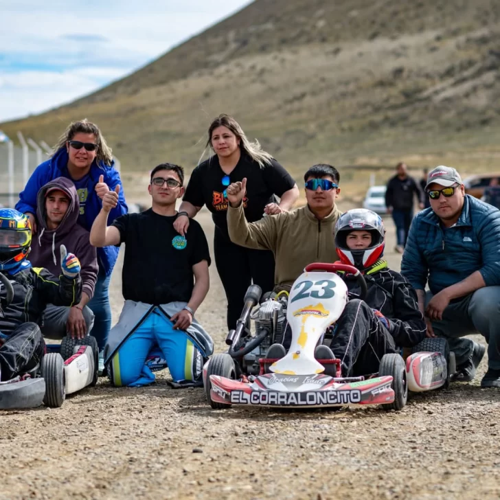 Los campeonatos de karting de Piedra Buena cuando faltan dos fechas