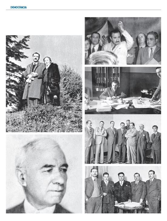  La historia de Moisés Lebensohn, en fotos, tal como lo publicó el diario Democracia de Junín.