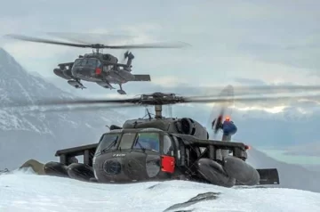 Encontraron, con un muerto y tres sobrevivientes, al helicóptero de la FACH desaparecido en los Campos de Hielo de la cordillera de los Andes