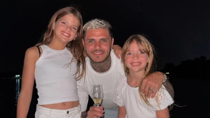 El inesperado mensaje de Mauro Icardi en el cumpleaños de su hija: “Mi cita de todos los días”