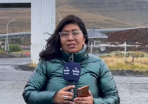  Janina Ramos, periodista de Río Turbio. FOTO: LA OPINIÓN AUSTRAL