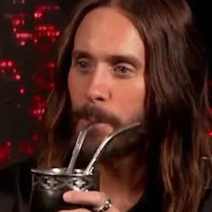 Jared Leto probó un mate durante la promoción de una película y se hizo viral: “Argentina es un gran lugar” Jared Leto probó un mate durante la promoción de una película y se hizo viral: “Argentina es un gran lugar”