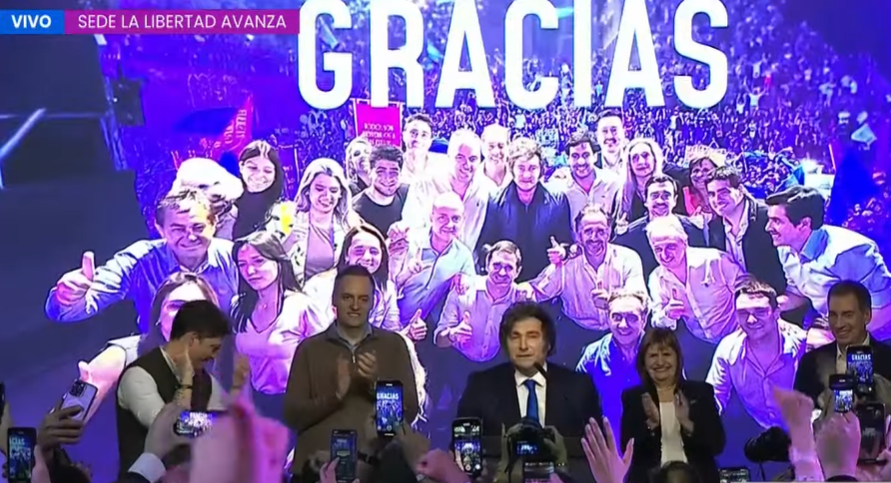 Habló Javier Milei tras el triunfo de La Libertad Avanza: &#8220;El país ratificó que quiere un cambio&#8221; 