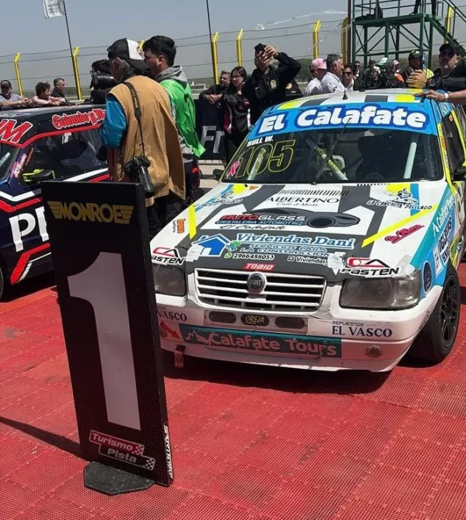 Williams Bull logró su primera victoria en el Turismo Pista en Toay